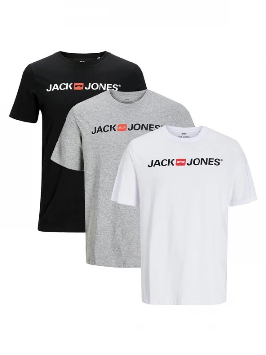 Foto van product JACK & JONES Shirt 'Basic' white denim