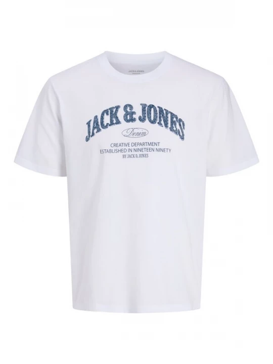Foto van product JACK & JONES Shirt blauw / wit