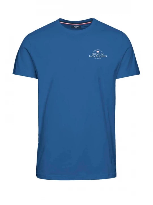 Foto van product JACK & JONES Shirt 'Blukey' blauw / wit