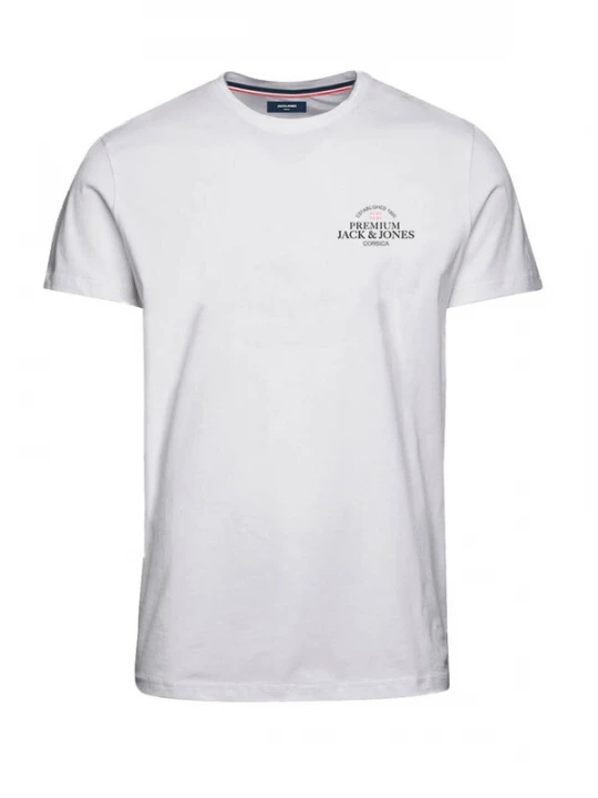 Foto van product JACK & JONES Shirt 'Blukey' zwart / wit