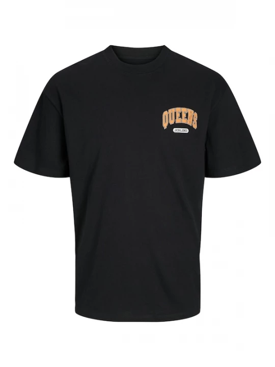 Foto van product JACK & JONES Shirt 'Bradley' oranje / zwart / wit