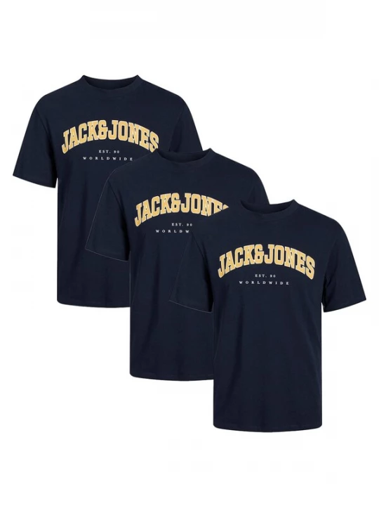 Foto van product JACK & JONES Shirt 'Caleb Varsity' donkerblauw