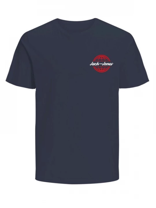 Foto van product JACK & JONES Shirt 'Colton' donkerblauw / olijfgroen / donkerrood / wit