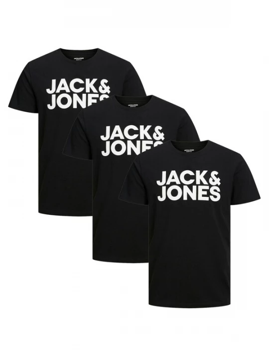 Foto van product JACK & JONES Shirt 'Corp' black denim