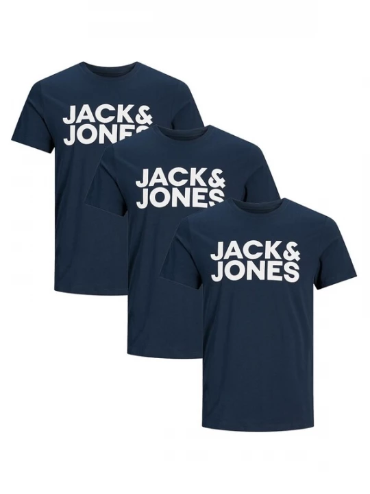 Foto van product JACK & JONES Shirt 'Corp' donkerblauw