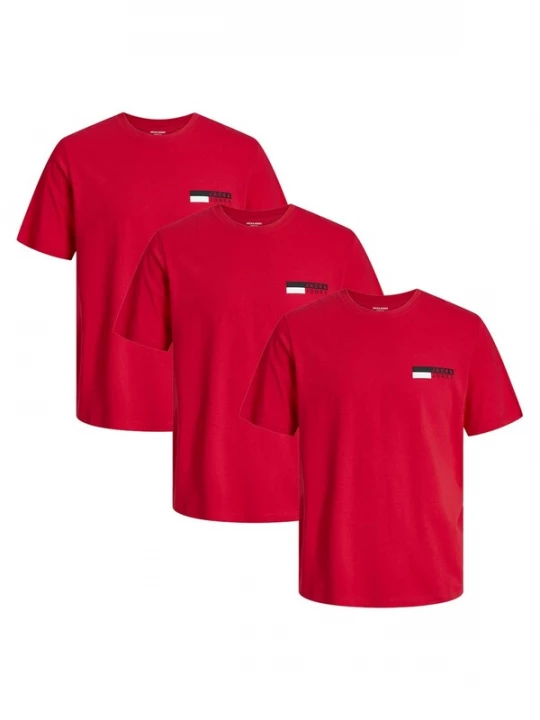 Foto van product JACK & JONES Shirt 'Corp' rood