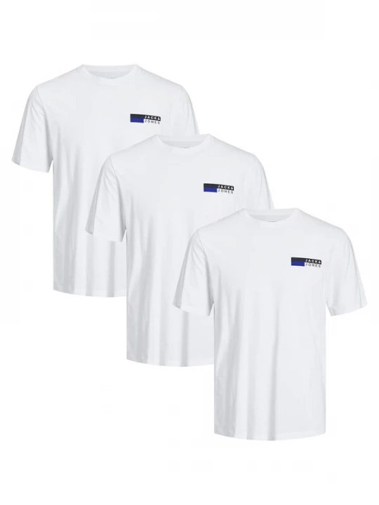 Foto van product JACK & JONES Shirt 'Corp' wit
