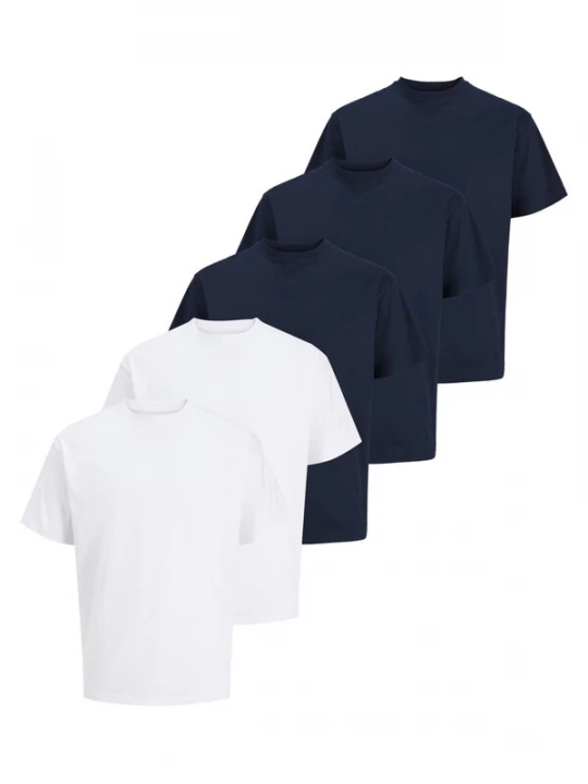 Foto van product JACK & JONES Shirt 'Cotton Relaxed' blauw gemêleerd