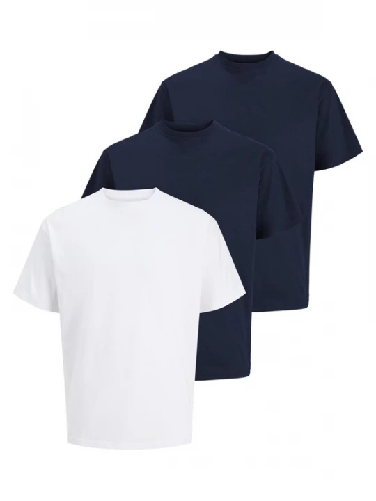 Foto van product JACK & JONES Shirt 'Cotton Relaxed' blauw gemêleerd