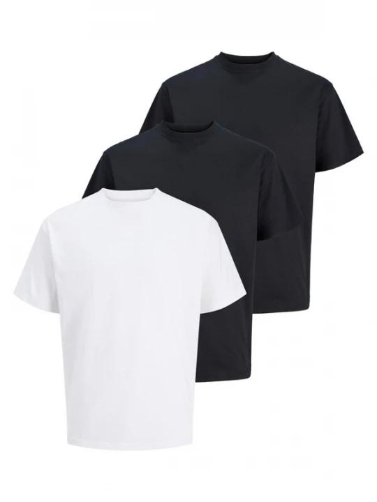 Foto van product JACK & JONES Shirt 'Cotton Relaxed' grijs gemêleerd