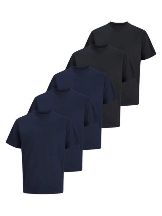 Foto van product JACK & JONES Shirt 'Cotton Relaxed' nachtblauw