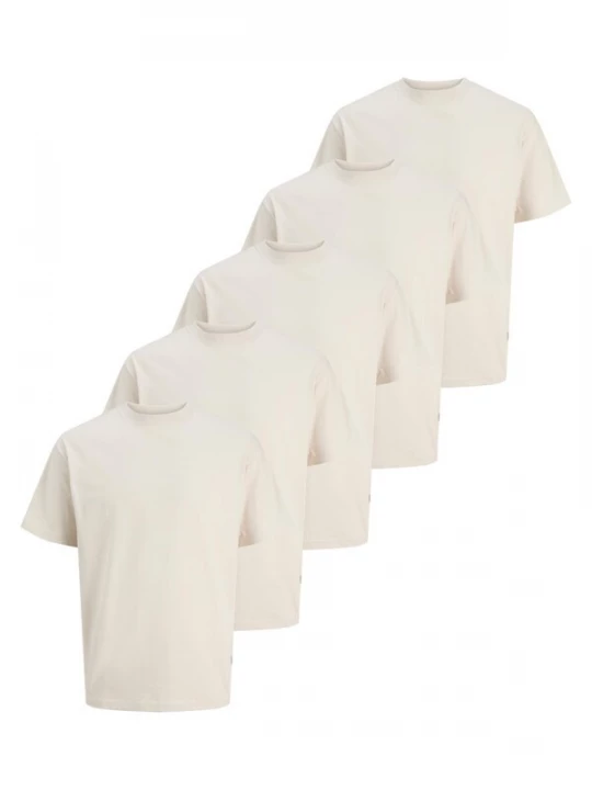 Foto van product JACK & JONES Shirt 'Cotton Relaxed' offwhite