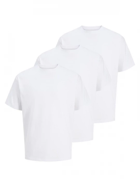 Foto van product JACK & JONES Shirt 'Cotton Relaxed' wit