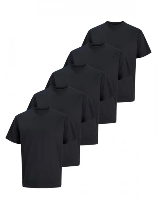 Foto van product JACK & JONES Shirt 'Cotton Relaxed' zwart
