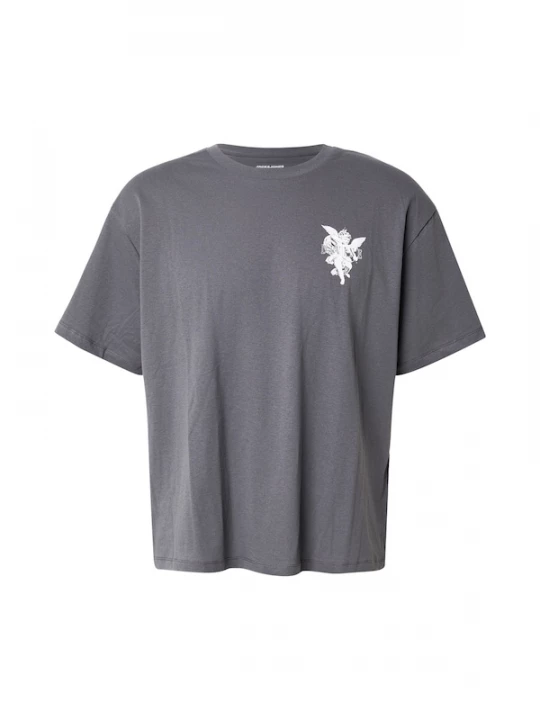 Foto van product JACK & JONES Shirt donkergrijs / wit