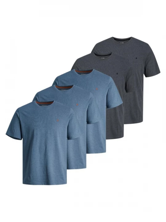 Foto van product JACK & JONES Shirt 'Essentials' blauw gemêleerd