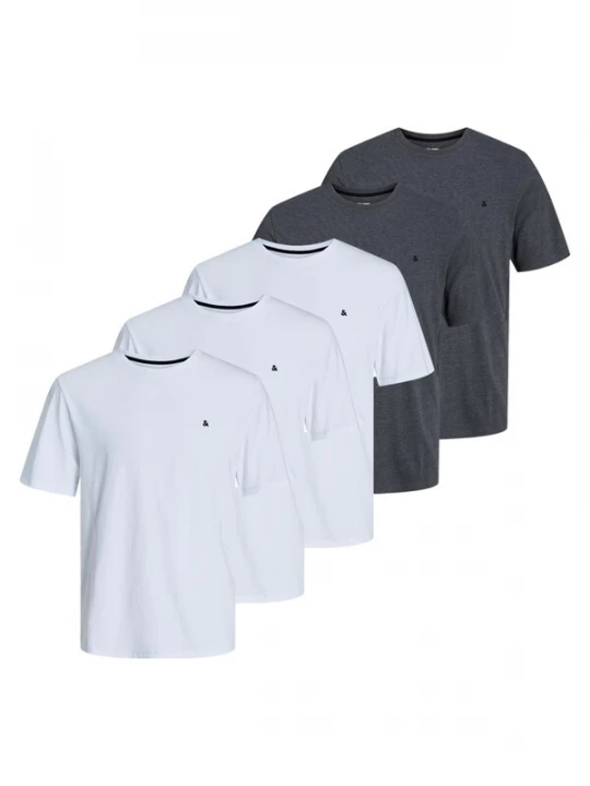 Foto van product JACK & JONES Shirt 'Essentials' grijs gemêleerd