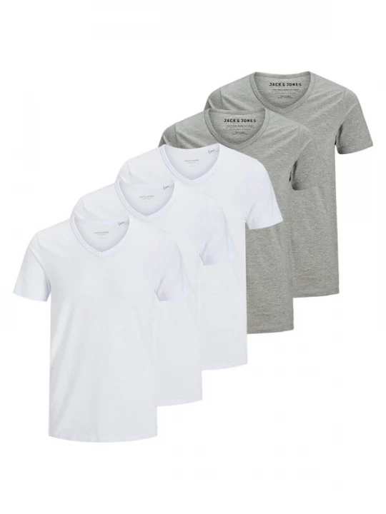 Foto van product JACK & JONES Shirt 'Essentials' zilvergrijs