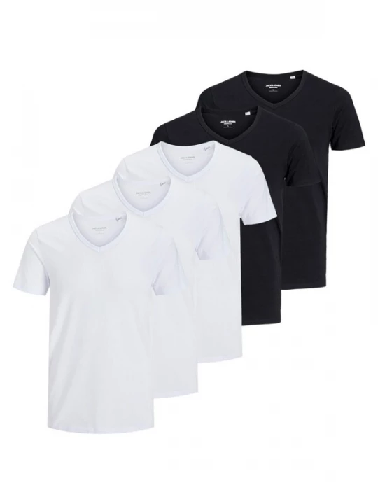 Foto van product JACK & JONES Shirt 'Essentials' zwart gemêleerd