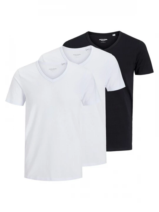 Foto van product JACK & JONES Shirt 'Essentials' zwart gemêleerd