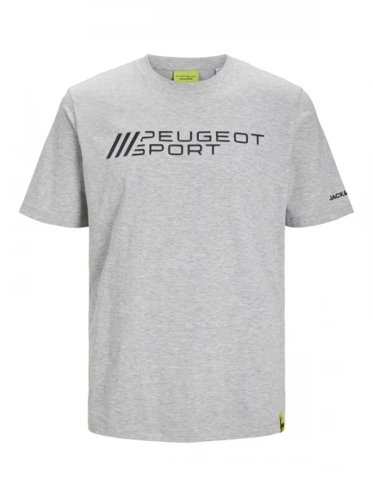 Foto van product JACK & JONES Shirt grijs gemêleerd / zwart