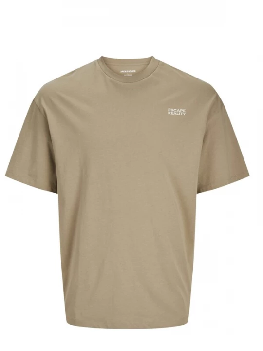 Foto van product JACK & JONES Shirt 'Jack & Jones - Heren t-shirt' bruin