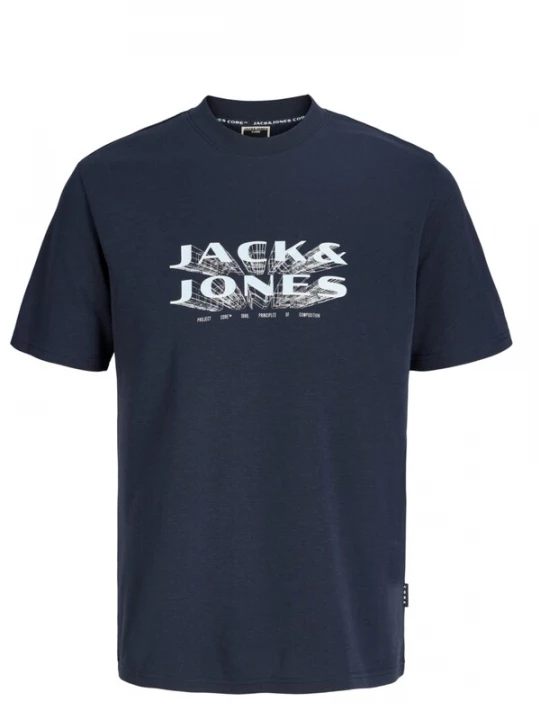Foto van product JACK & JONES Shirt 'Jack & Jones - Heren t-shirt' marine