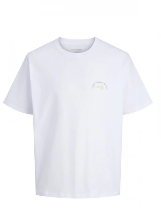 Foto van product JACK & JONES Shirt 'Jack & Jones - Heren t-shirt' wit