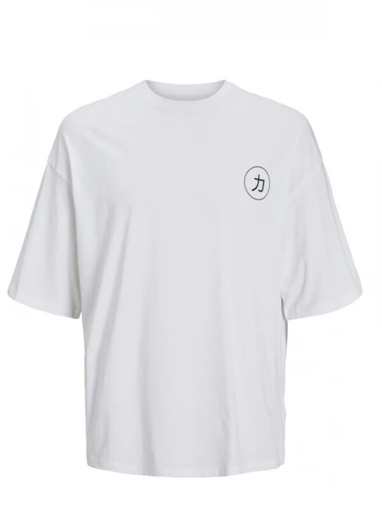 Foto van product JACK & JONES Shirt 'Jack & Jones - Heren t-shirt' wit