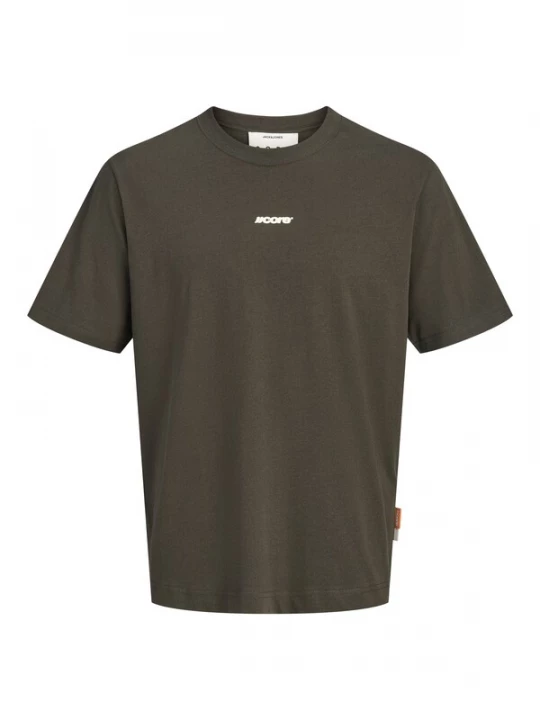 Foto van product JACK & JONES Shirt 'JCOClub' aardetinten / wit
