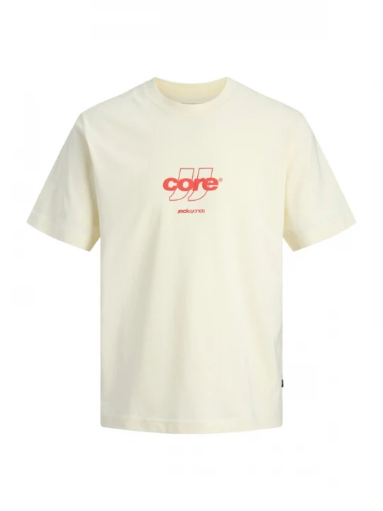 Foto van product JACK & JONES Shirt 'JCOClub' lichtgeel / bloedrood