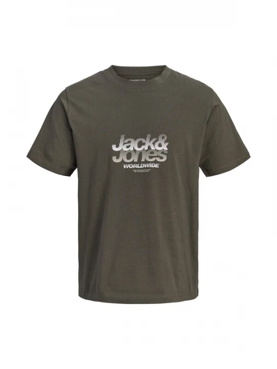 Foto van product JACK & JONES Shirt 'JCOECHO' spar / wit / offwhite
