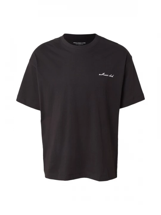 Foto van product JACK & JONES Shirt 'JCOEterna' aqua / zwart / wit