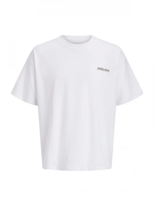 Foto van product JACK & JONES Shirt 'JCOEterna' taupe / zwart / wit