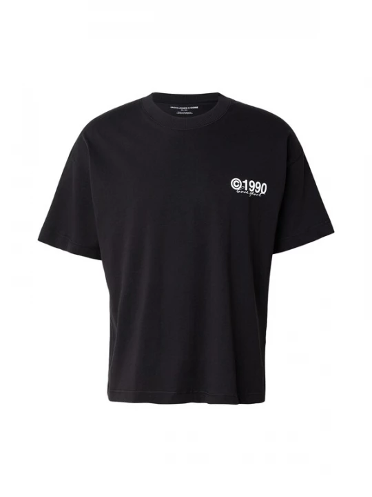 Foto van product JACK & JONES Shirt 'JCOMINERAL' zwart / wit