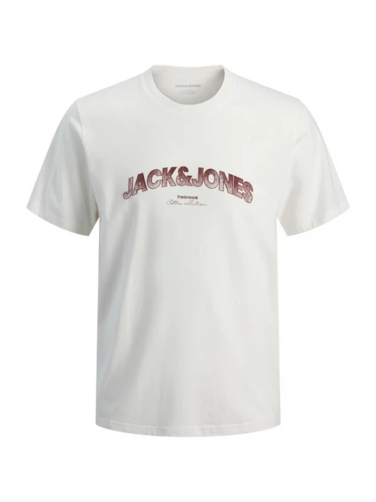 Foto van product JACK & JONES Shirt 'JJAVERY' donkerrood / wit
