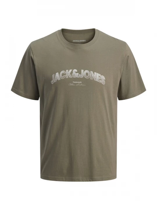 Foto van product JACK & JONES Shirt 'JJAVERY' taupe / greige / olijfgroen