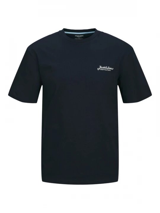 Foto van product JACK & JONES Shirt 'JJBeau' donkerblauw / wit