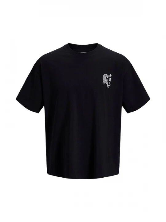 Foto van product JACK & JONES Shirt 'JJBOYE' zwart / wit