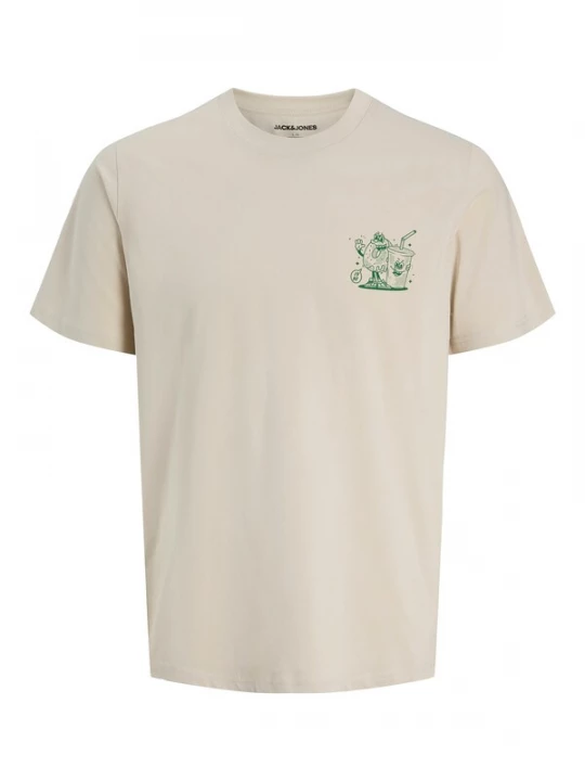 Foto van product JACK & JONES Shirt 'JJBrewy' beige / groen
