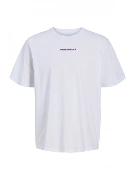Foto van product JACK & JONES Shirt 'JJCity' lichtgeel / lila / zwart / wit
