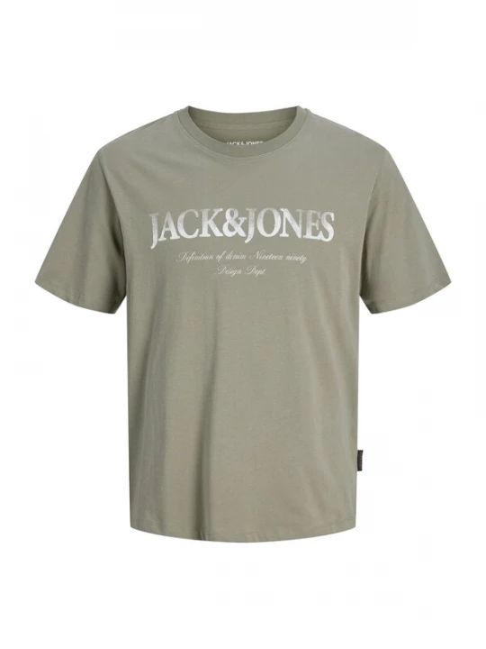 Foto van product JACK & JONES Shirt 'JJDevin Daytona' aardetinten / wit