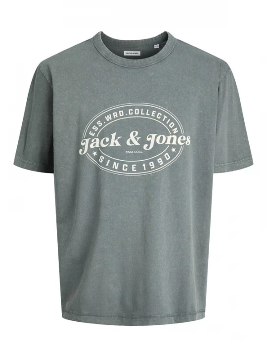 Foto van product JACK & JONES Shirt 'JJDover' crème / grijs