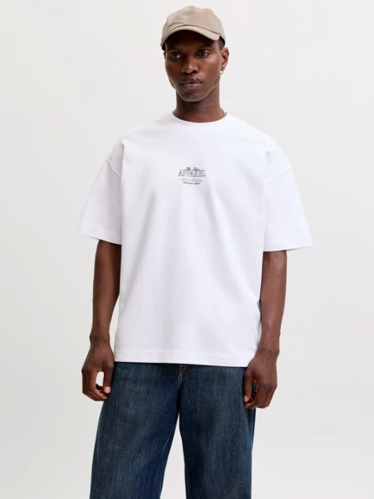 Foto van product JACK & JONES Shirt 'JJEBARRON STUDIO' zwart / wit