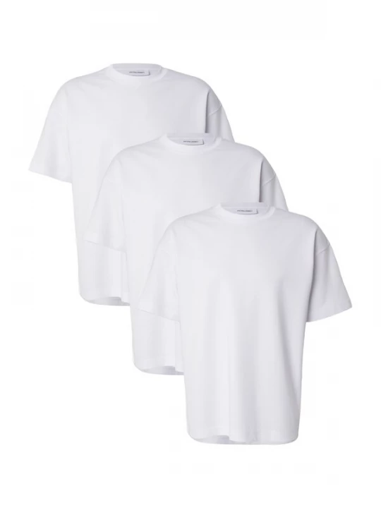 Foto van product JACK & JONES Shirt 'JJEBARRON' wit