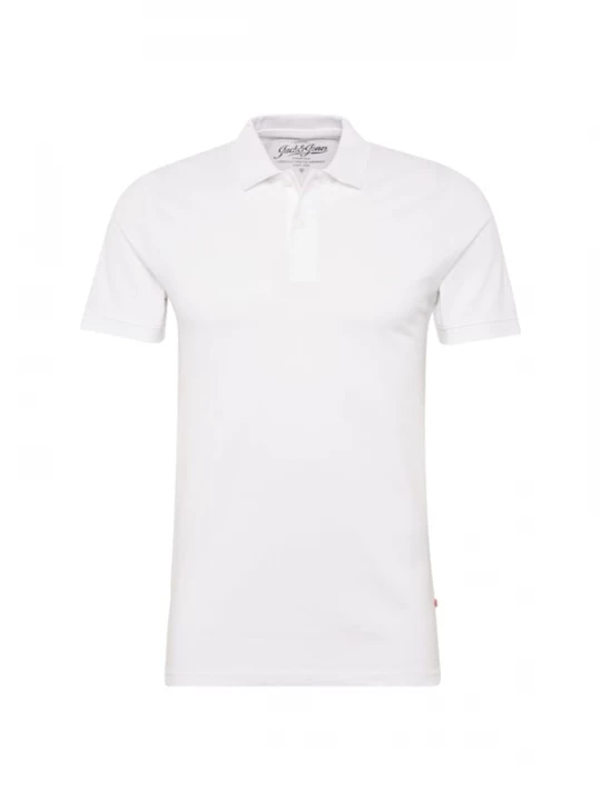 Foto van product JACK & JONES Shirt 'JJEBasic' rood / wit