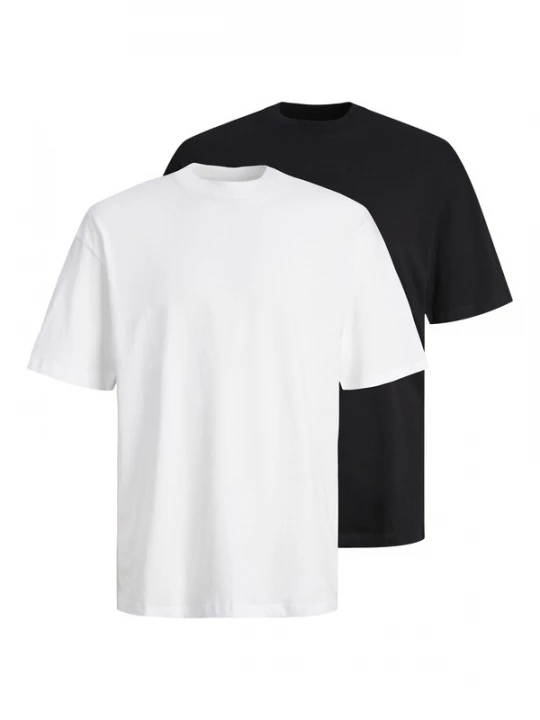 Foto van product JACK & JONES Shirt 'JJEBRADLEY' donkerblauw / wit