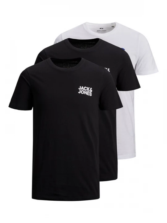 Foto van product JACK & JONES Shirt 'JJECorp' marine / enziaan / zwart / wit