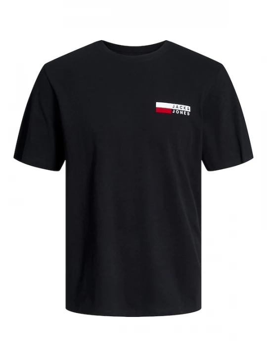 Foto van product JACK & JONES Shirt 'JJECorp' rood / zwart / wit