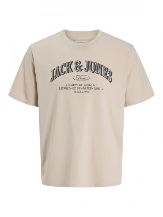 Foto van product JACK & JONES Shirt 'JJEDENVER' donkerblauw / greige